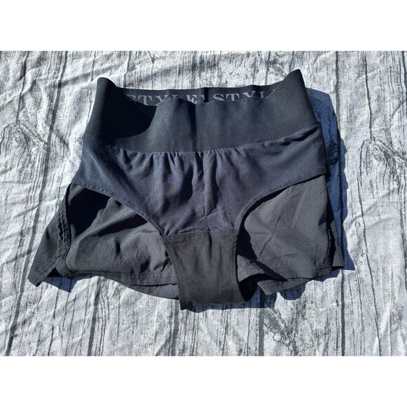 NEW Grunt Style Agility Hybrid Shorts 3” Black Lined Women’s Medium Activewear - Picture 7 of 7